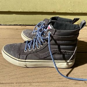 Vans MTE Gray Blue Suede Sneaker Boots